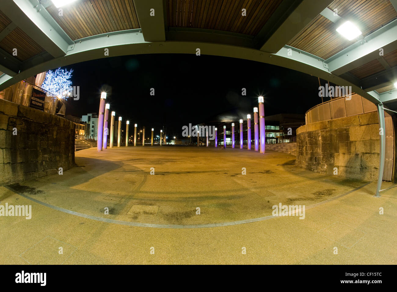 Roald Dahl Plas nella Baia di Cardiff, Cardiff Foto Stock