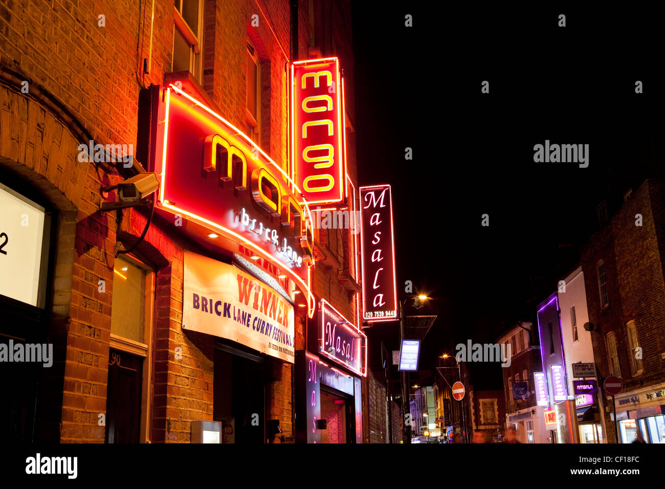 Brick Lane a Londra Foto Stock