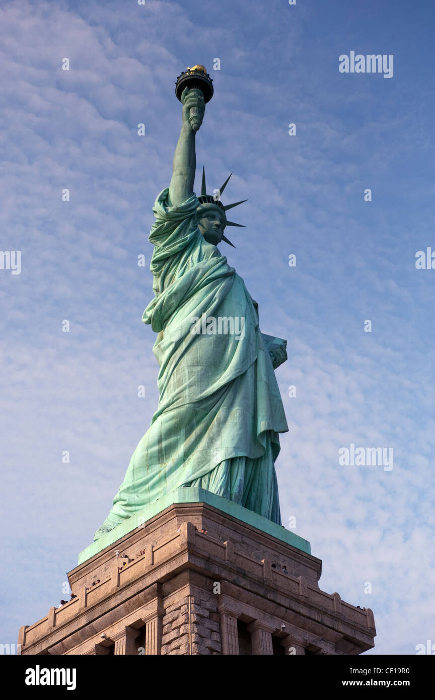 Statua della Libertà, New York, Stati Uniti d'America. Foto Stock