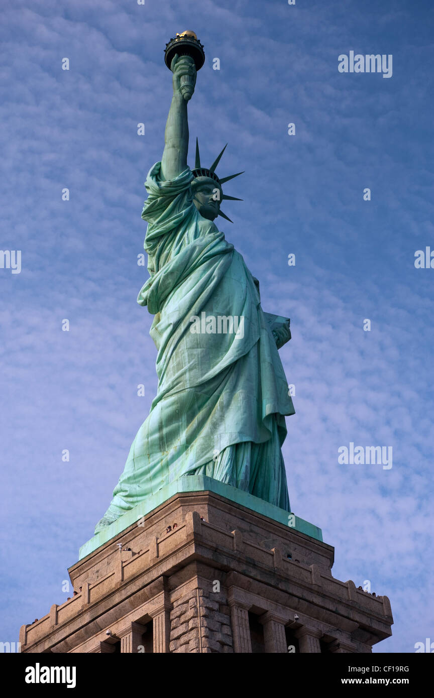Statua della Libertà, New York, Stati Uniti d'America. Foto Stock