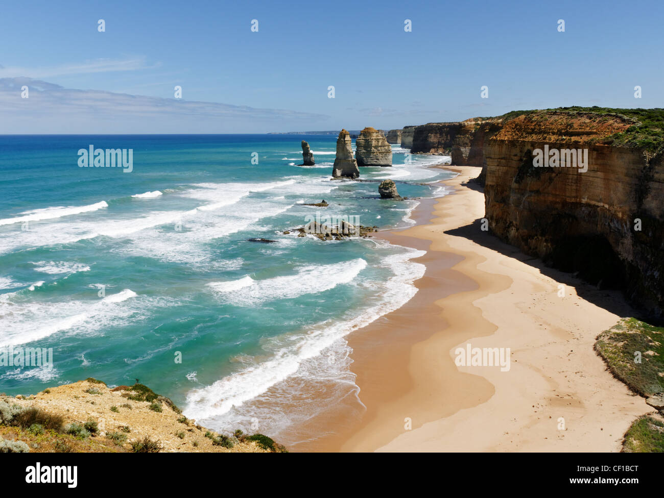 I dodici apostoli , Great Ocean Road, Australia Foto Stock
