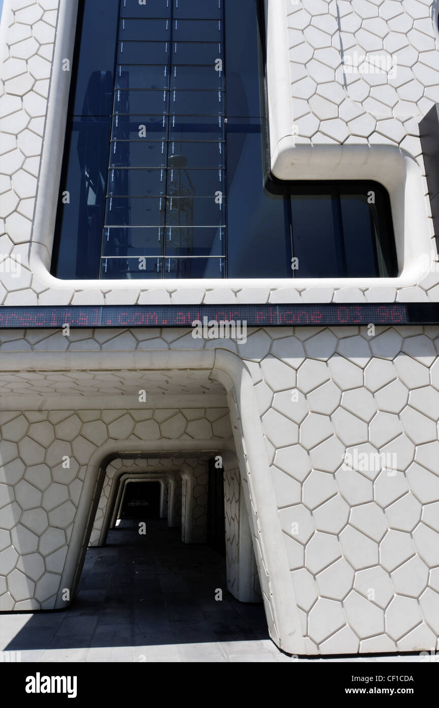 Dettagli architettonici moderni sul Melbourne Recital Centre Melbourne Australia Foto Stock