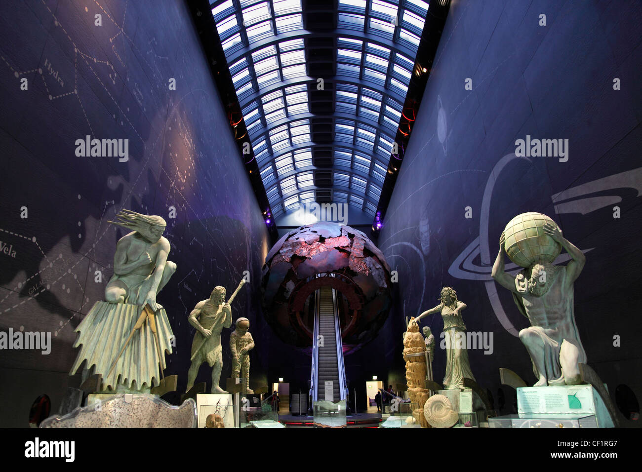 Entrata al Museo della Scienza di Kensington, Londra Foto Stock