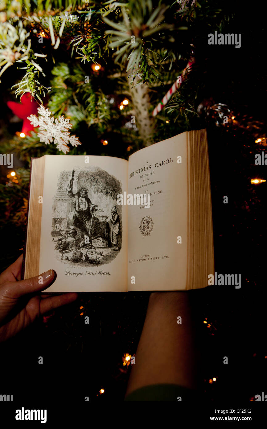 Charles Dickens, A Christmas Carol Foto Stock