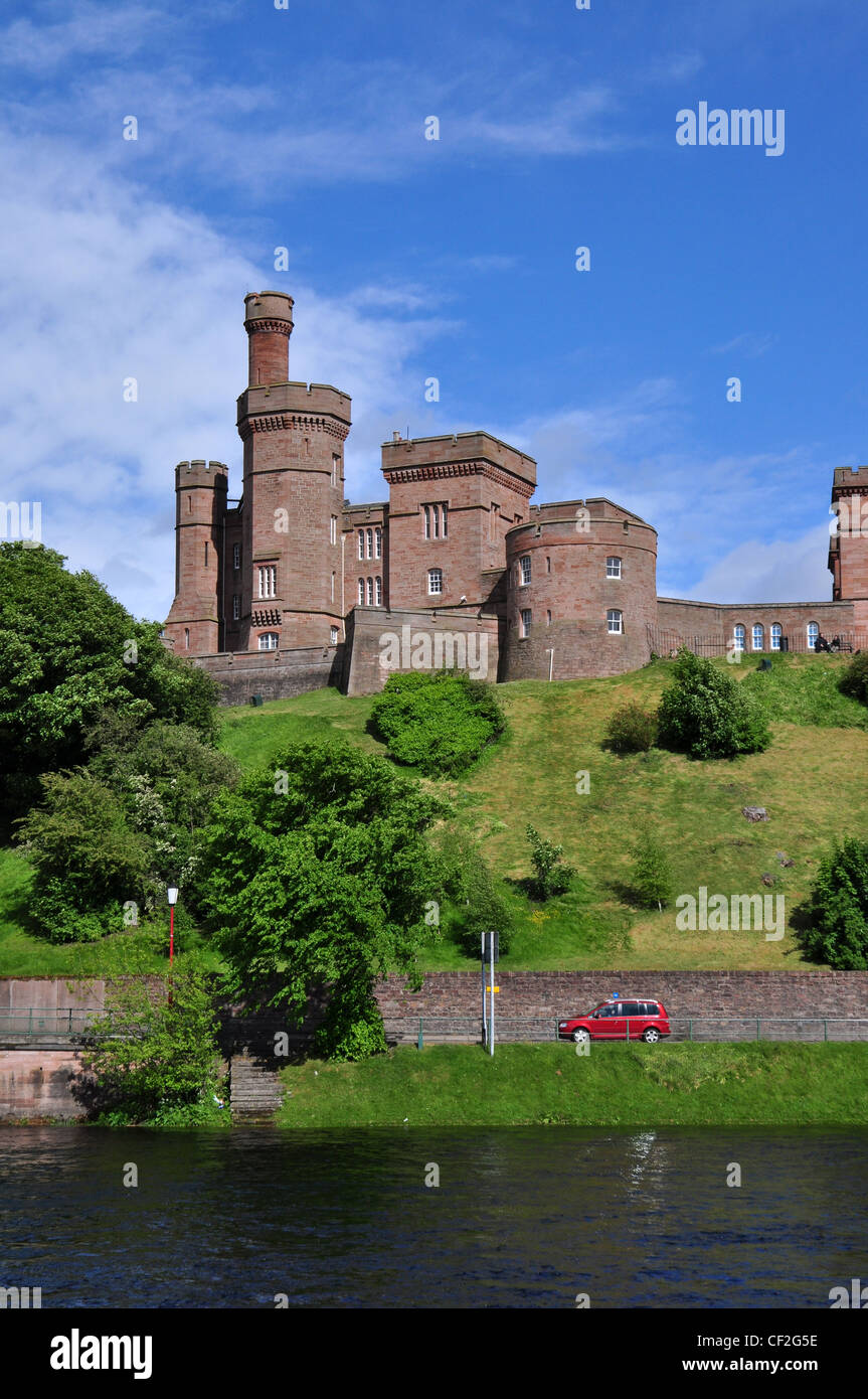 Castello di Inverness, Scotland. Foto Stock