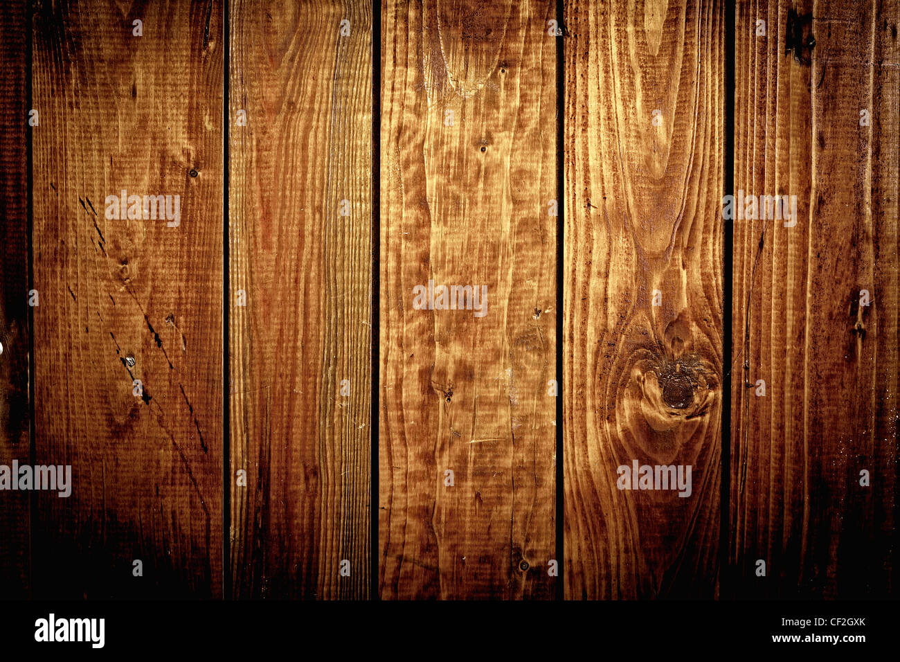 Vecchio legno marrone plank texture di sfondo Foto Stock Vecchio legno marrone plank texture di sfondo Foto Stock