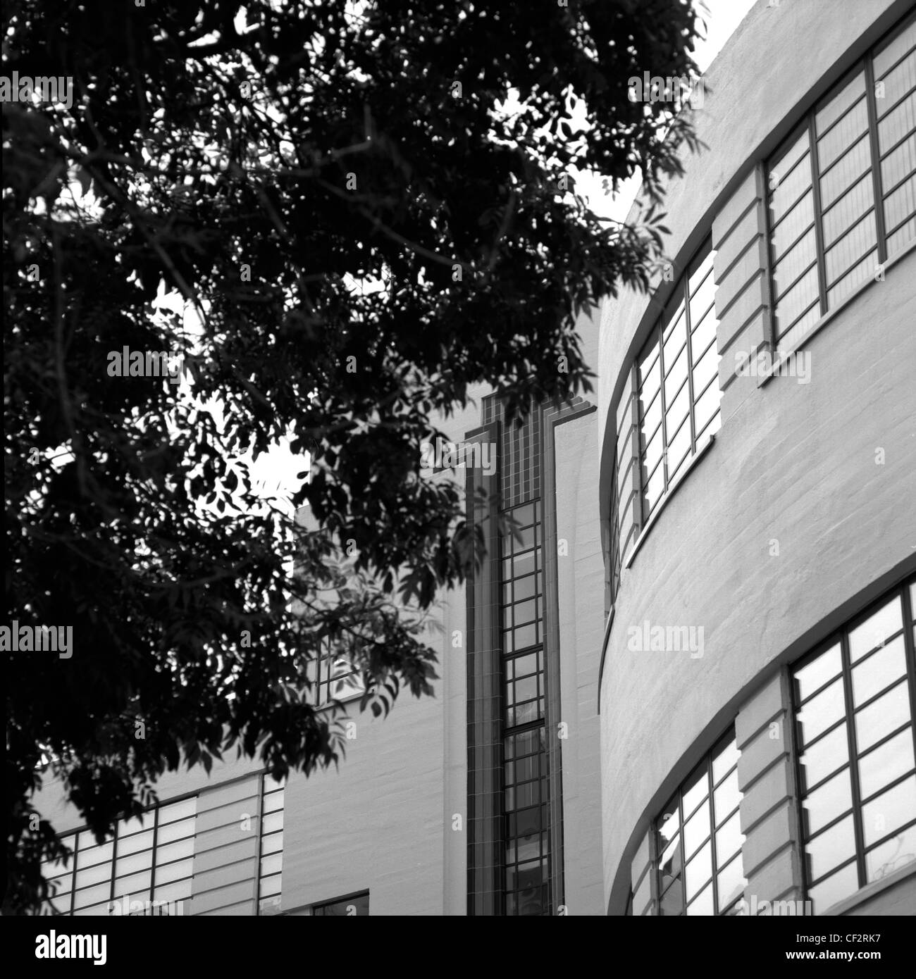 Edificio in stile art-deco in Russell Square. Foto Stock