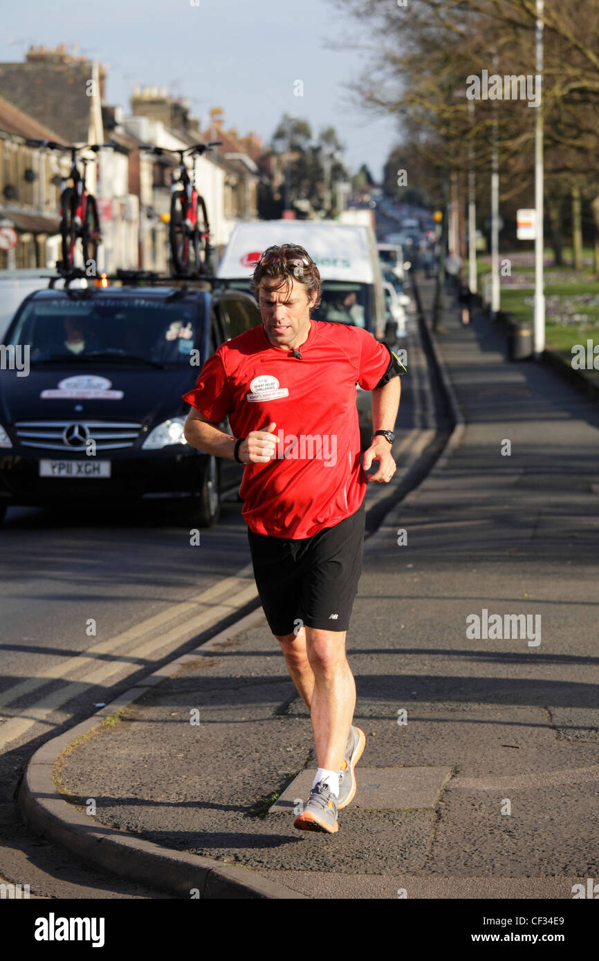 Esegue la sua settimana di inferno in 2012 Foto Stock