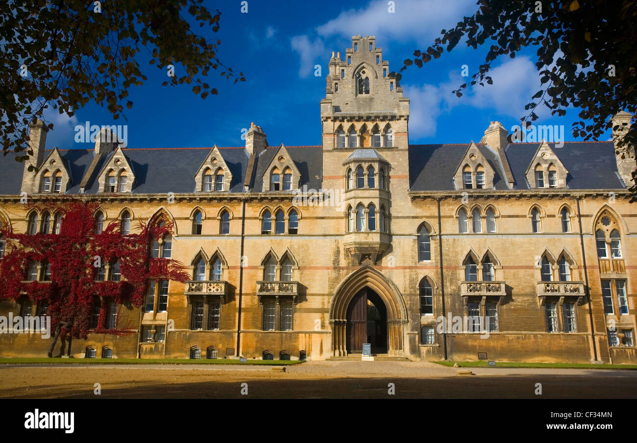 La Chiesa di Cristo, il più grande dell'Università di Oxford collegi costituente. La Chiesa di Cristo è l unica università nel mondo wh Foto Stock