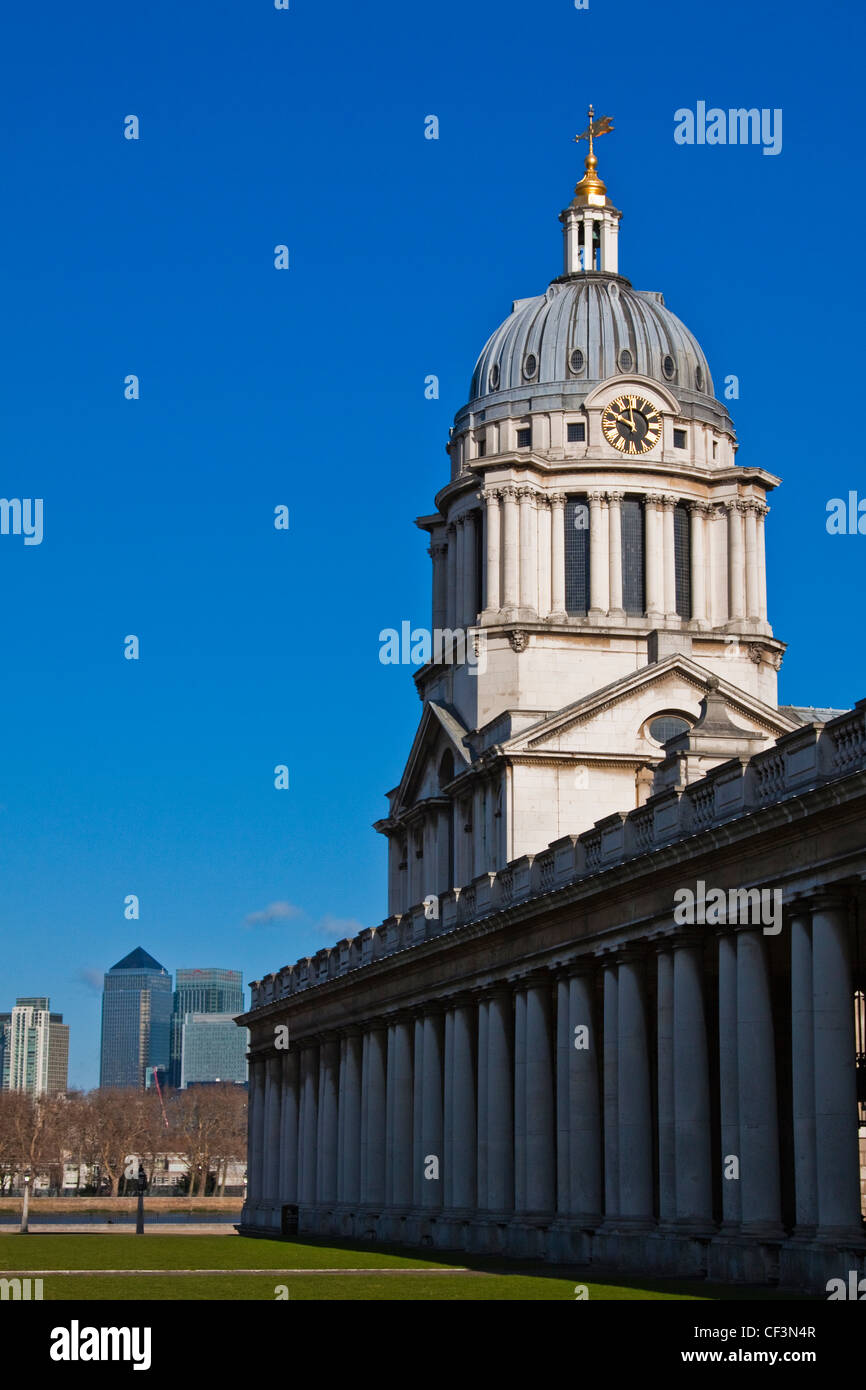 Old Royal Naval college Foto Stock