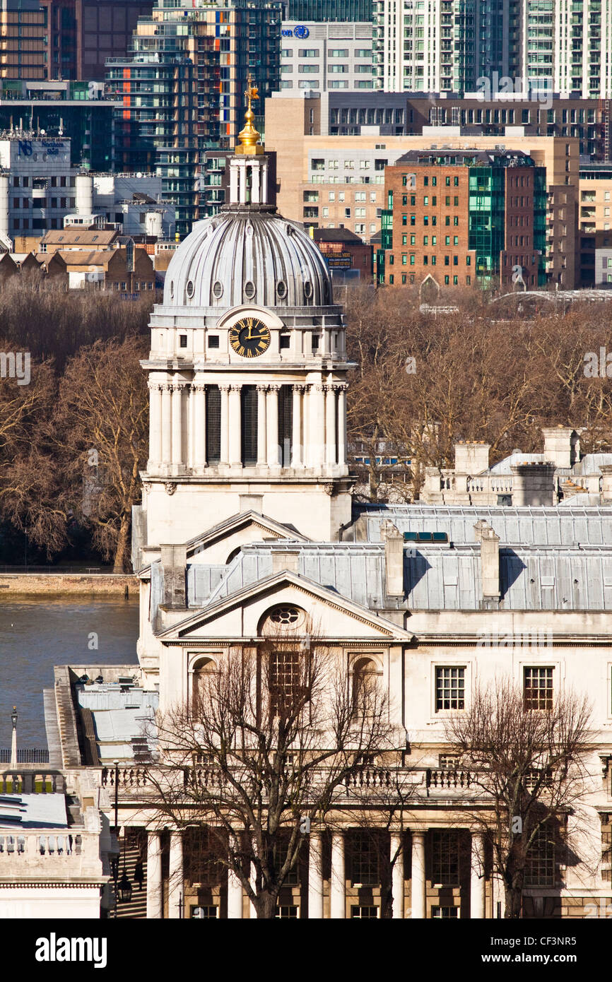 Old Royal Naval college Foto Stock