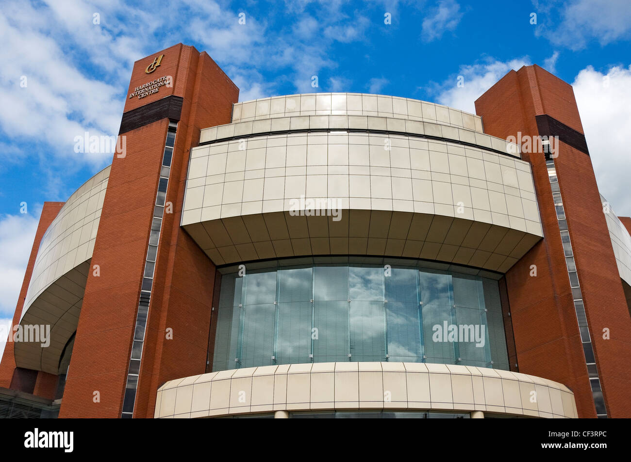 Esterno del Harrogate International Center. Foto Stock