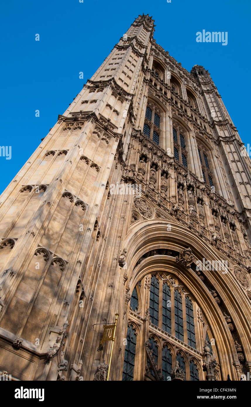 Il Palazzo di Westminster, Londra Inghilterra REGNO UNITO Foto Stock
