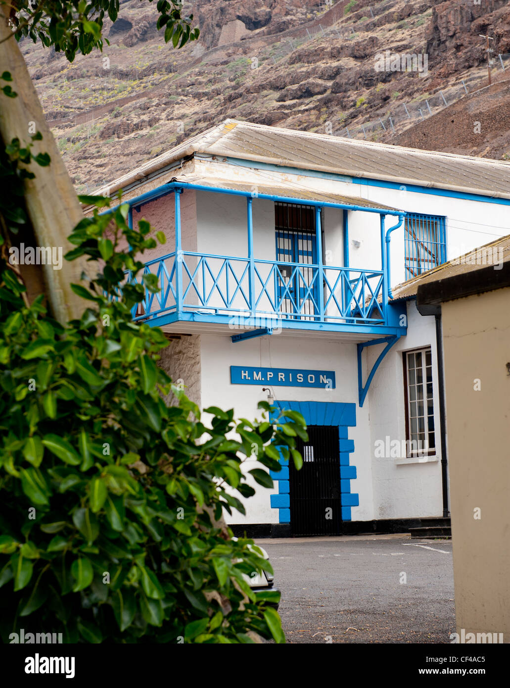 HM prigione Jamestown St Helena Island nel sud dell'Oceano Atlantico Foto Stock