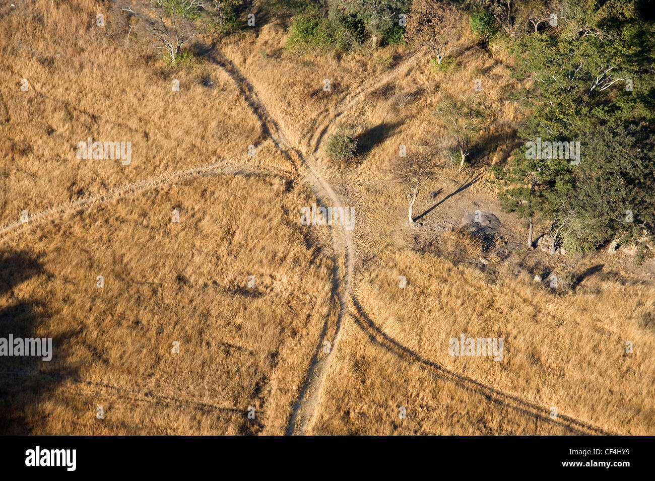 Immagini aeree di Zimbabwe Foto Stock