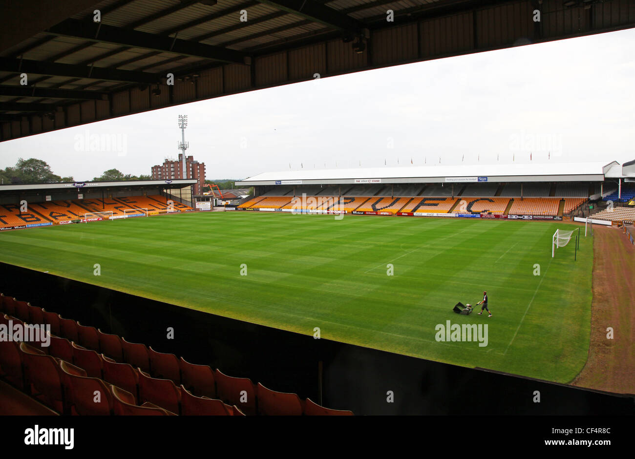 Port Vale Football Club, Burslem, Stoke-on-Trent, STAFFS Foto Stock