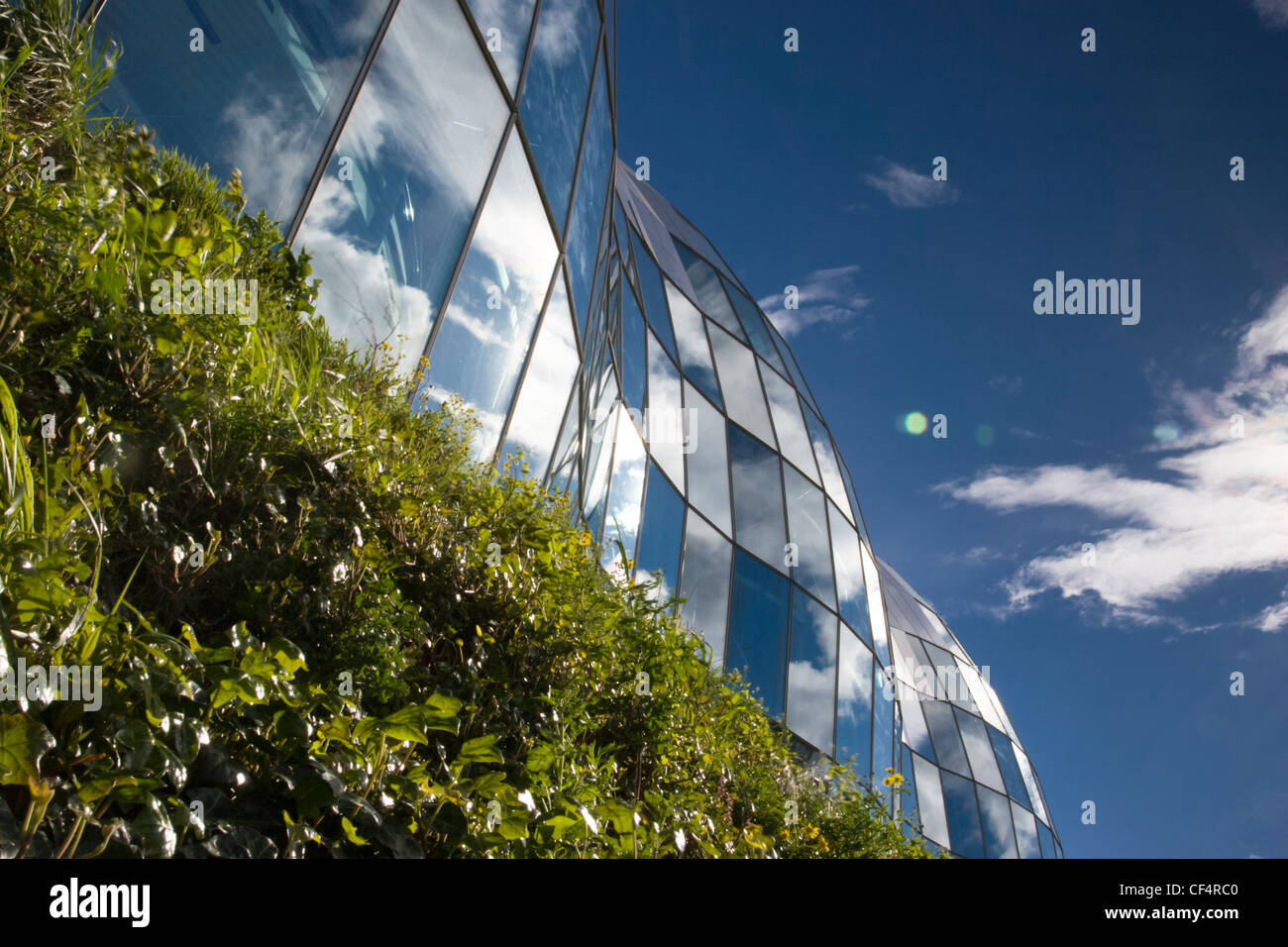 Il Sage Gateshead, una casa internazionale per musica e scoperta in un edificio di riferimento sui Gateshead Quayside. Foto Stock