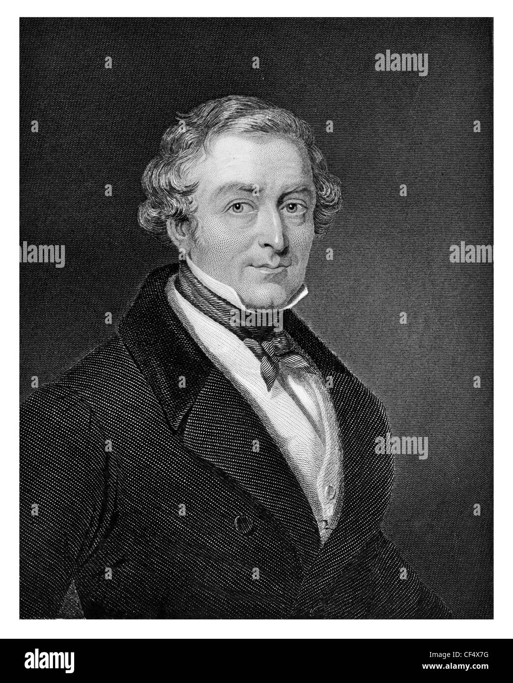 Sir Robert Peel 2° Baronet 1788 1850 conservatore britannico comincia il primo ministro del Regno Unito da Home Secretary po Foto Stock