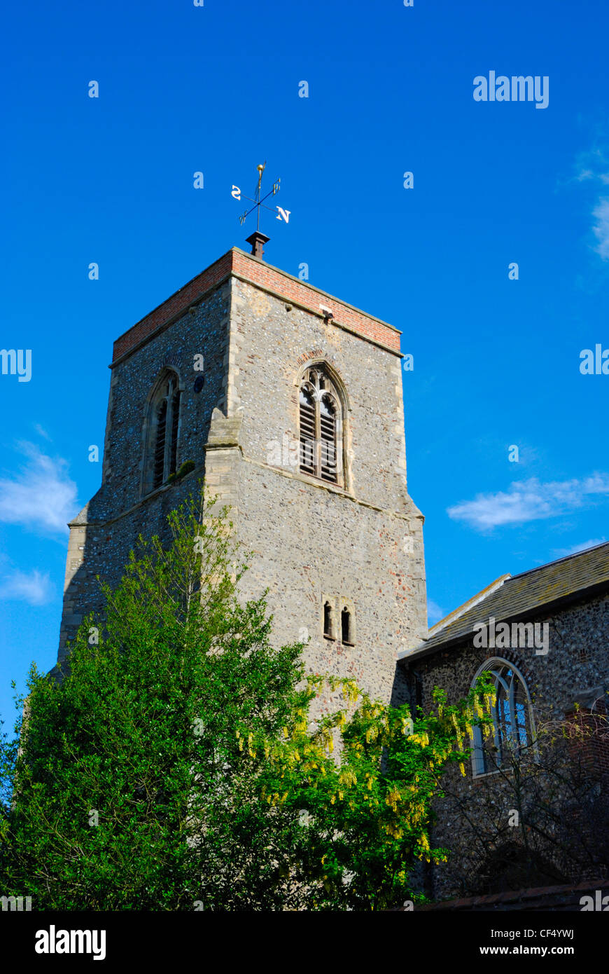St Helen's Chiesa in Bishopgate, Norwich. Foto Stock