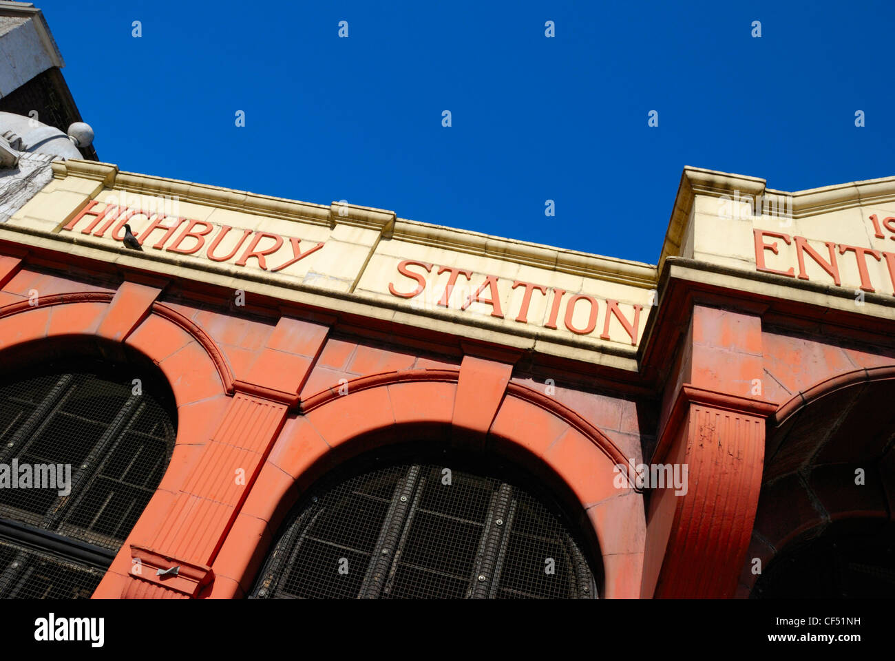 Vecchia Stazione di Highbury entrata di Holloway Road. Foto Stock