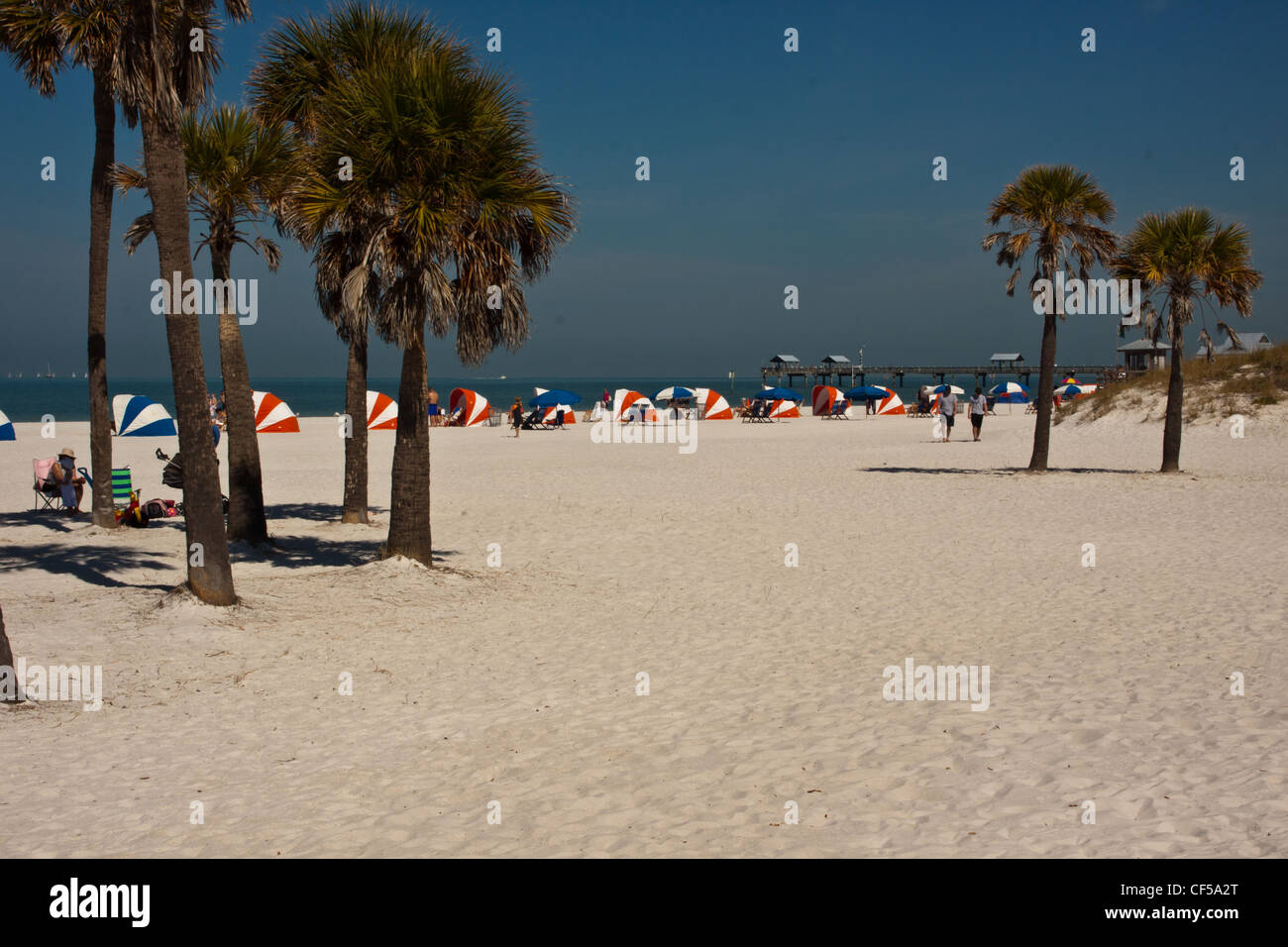 Clearwater beach florida usa Foto Stock