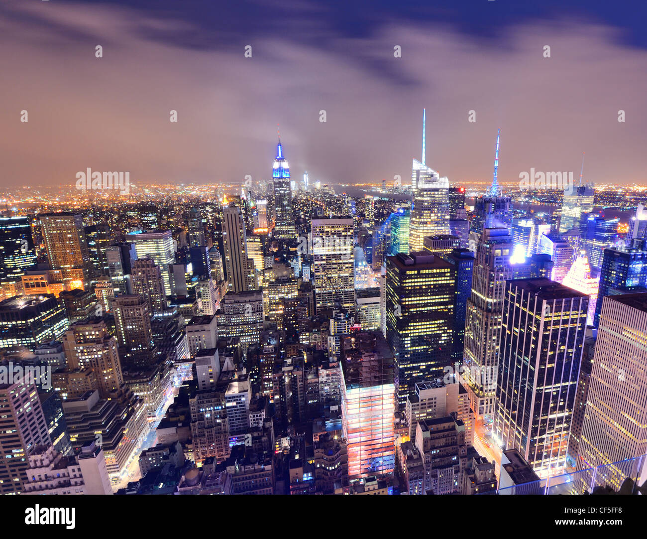 Scena di Manhattan Foto Stock