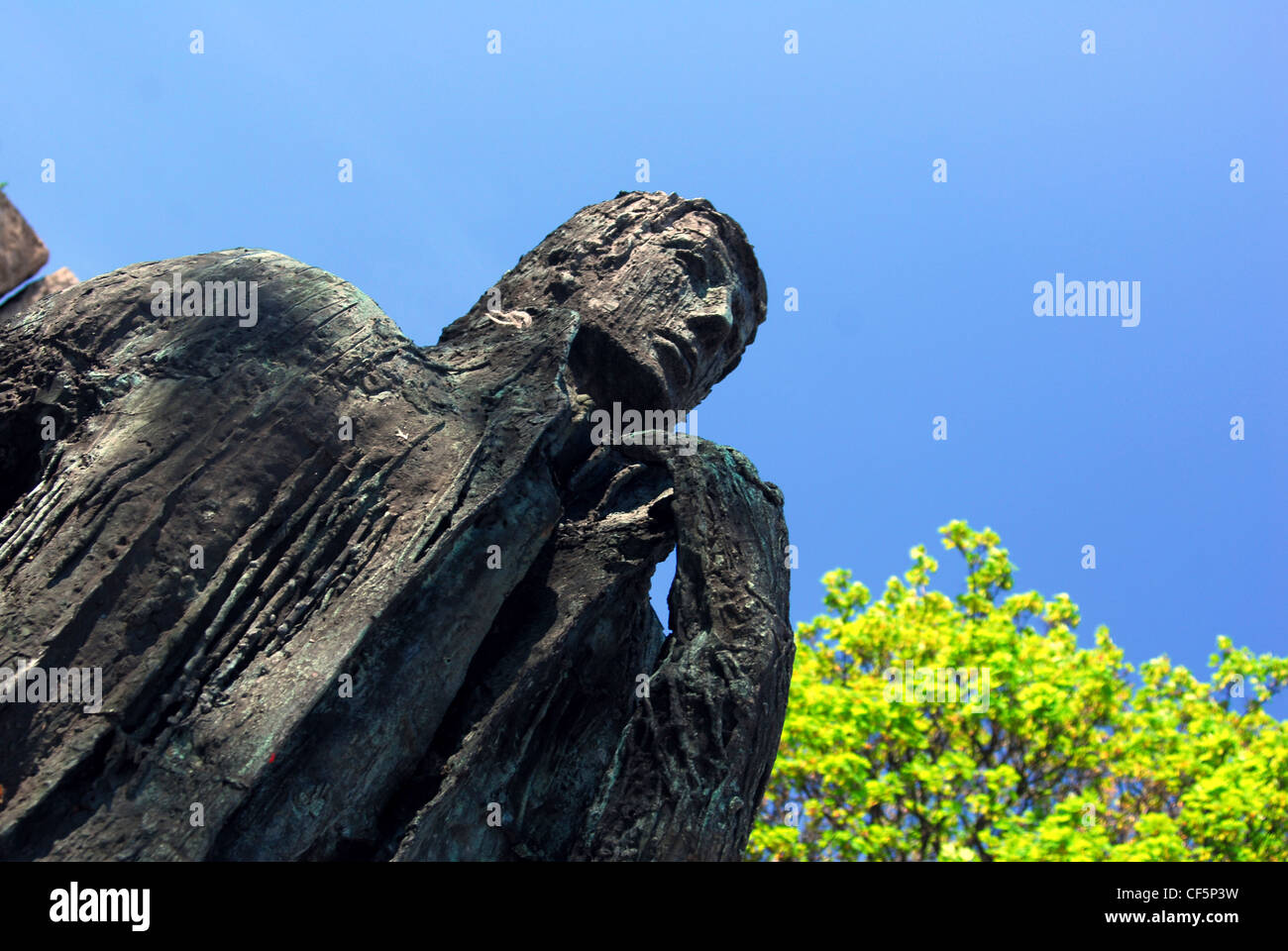 Statue in St Stephen's Green a Dublino. Foto Stock