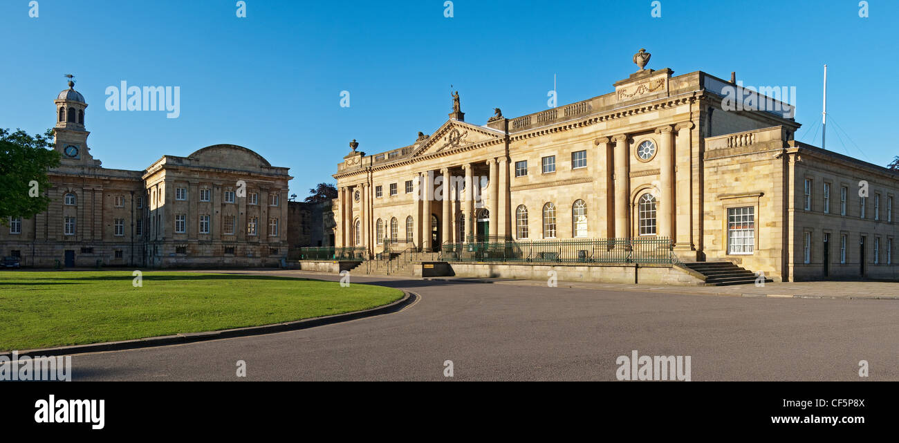 York Crown Court edificio progettato da John Carr nel XVIII secolo. Foto Stock
