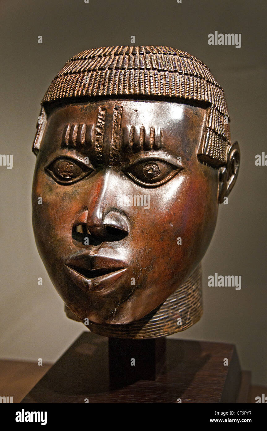Capo della royal Benin 15 - 16 secolo Africa Nigeria Foto Stock