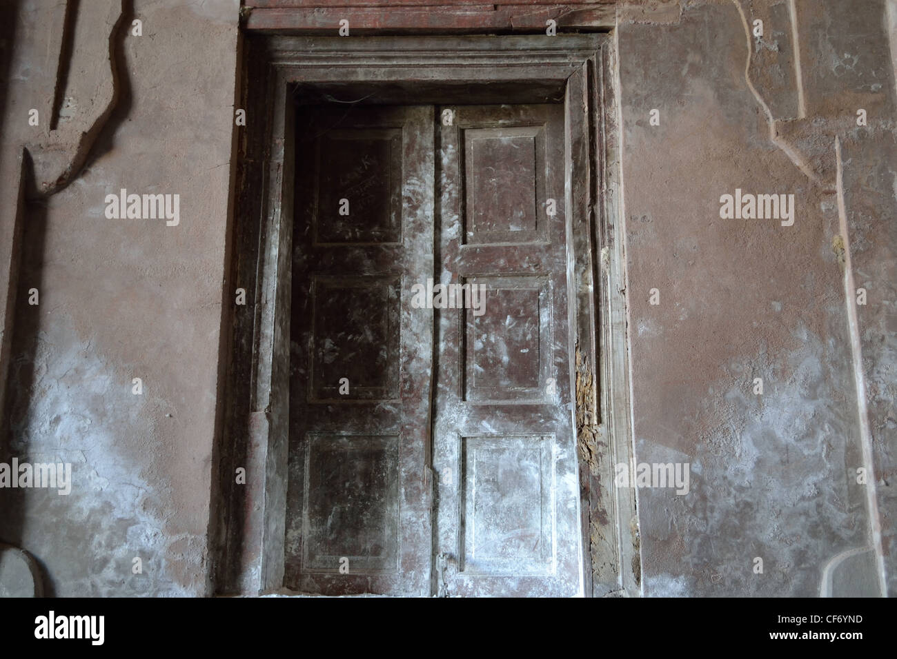 Vecchia porta antica Foto Stock