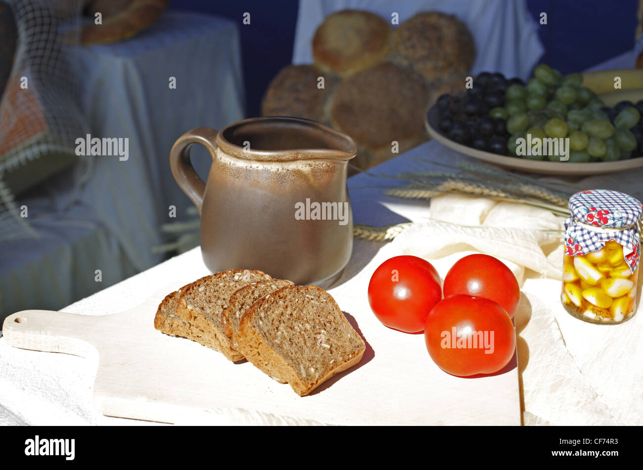 Tradizionale cibo Polacco, Polonia Foto Stock