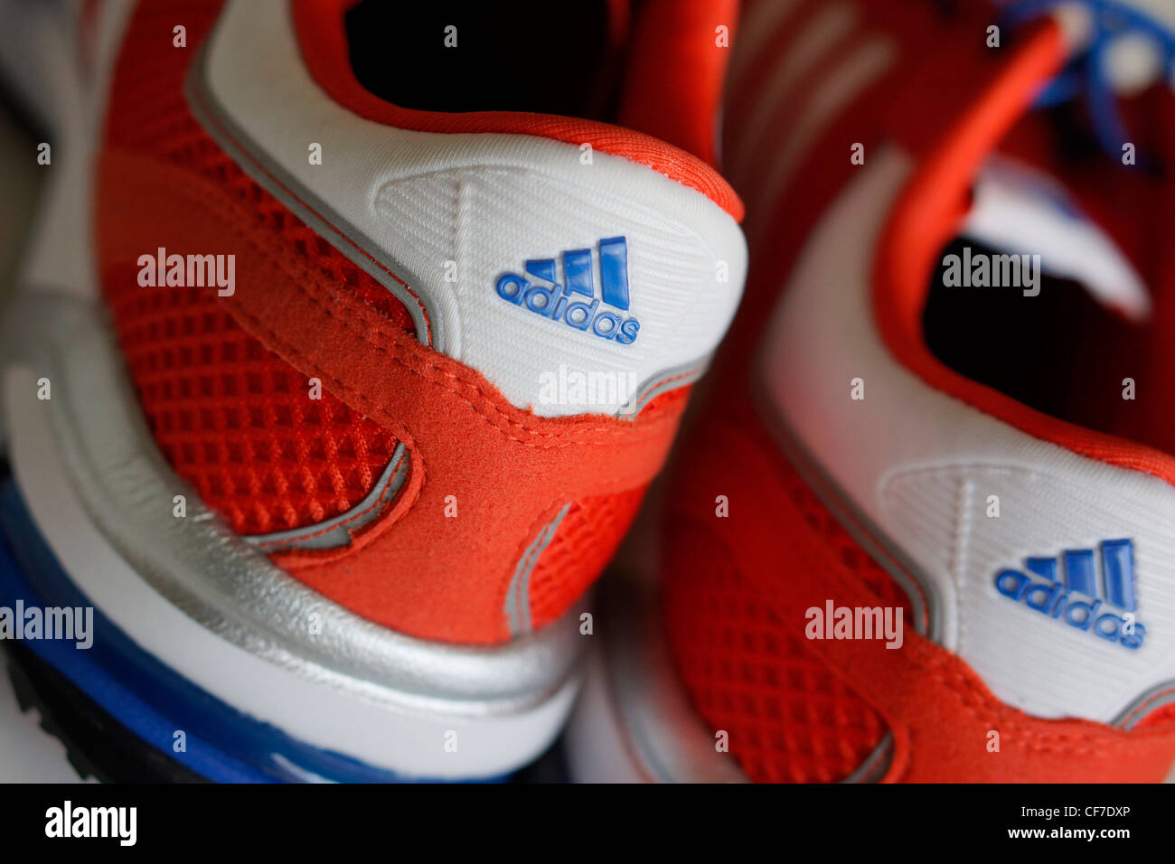 Adidas Trainer Close up Foto Stock