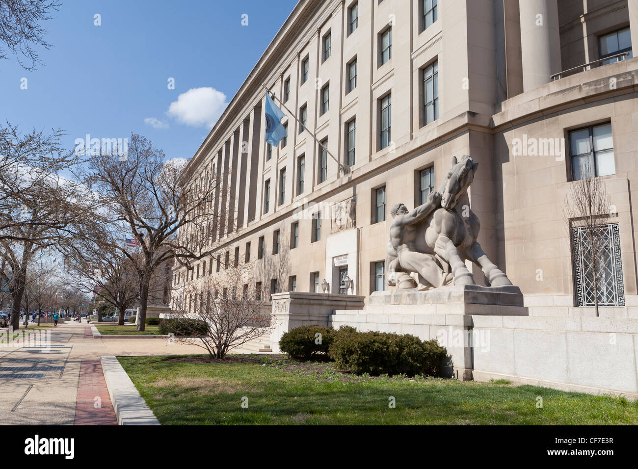 La Commissione federale per il commercio edificio - Washington DC, Stati Uniti d'America Foto Stock