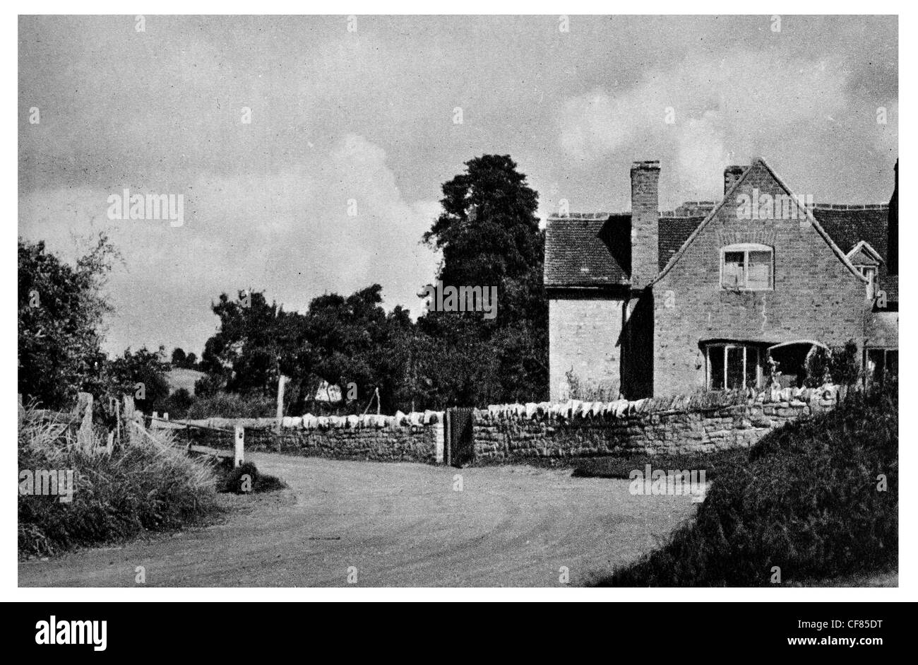 Borgo Wixford parrocchia civile Stratford 1930 Warwickshire West Midlands England Europa REGNO UNITO ricreazione turismo attrazione turistica Foto Stock