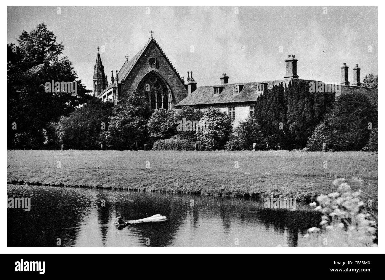 Balsall tempio la Chiesa di Santa Maria frazione Metropolitan Borough di Solihull Cavalieri Templari Inghilterra medievale storica high street Foto Stock