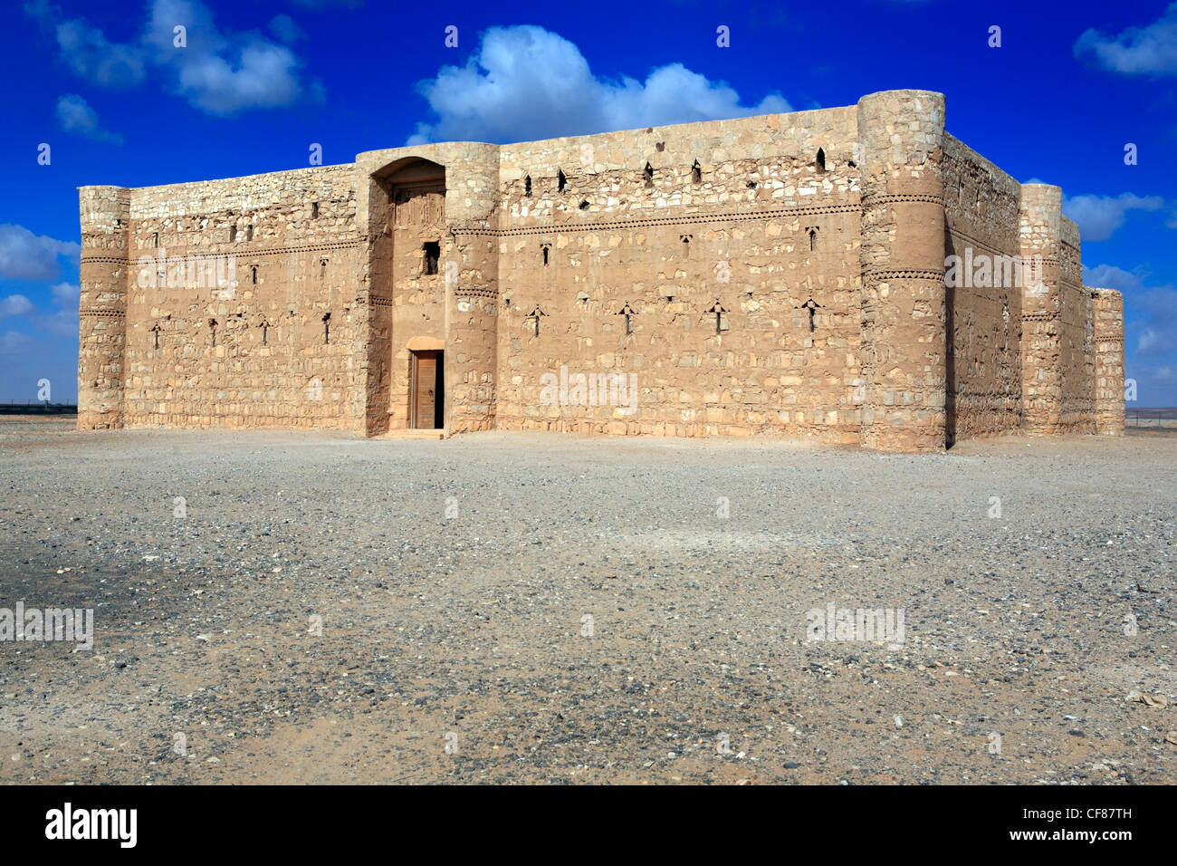 Medio Oriente, medio-orientale, Giordania, Giordani, Qasr Kharana, Qasr al-Haraneh, Qasr al Harrana, Qasr al Kharanah, Kharaneh, Hran Foto Stock