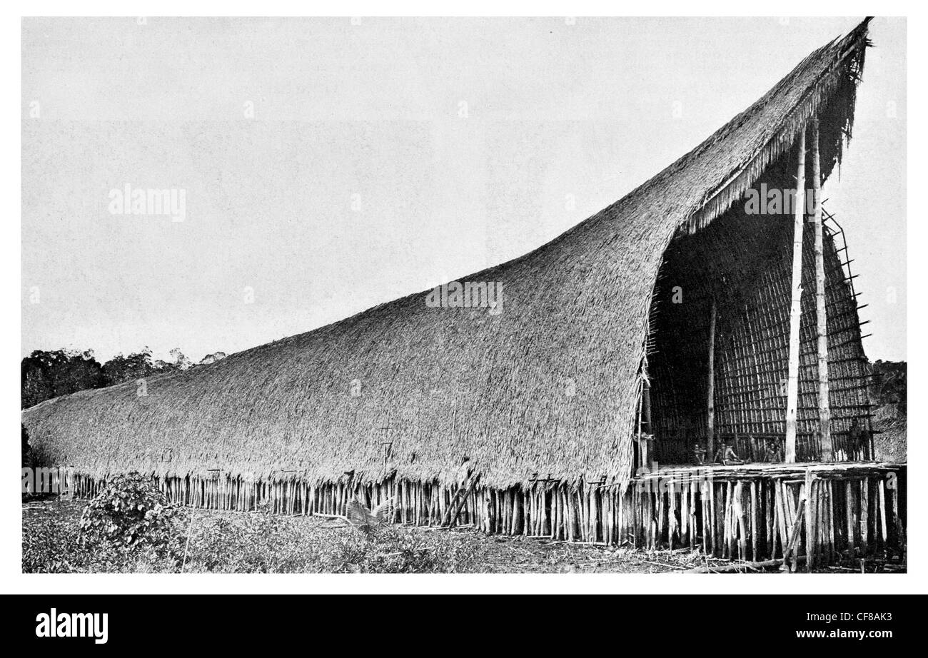 Sede del Capitolo della Fraternità di mariti di Papua 1927 Foto Stock