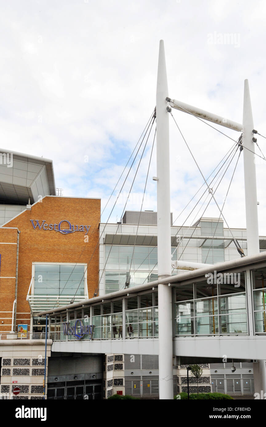 West Quay Shopping Centre Southampton Foto Stock