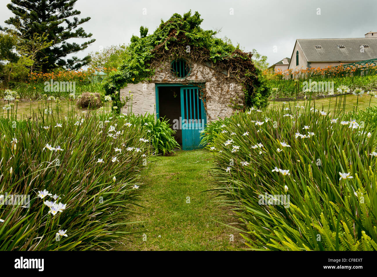 Saint Helena Giardini di Longwood House La casa di Napoleone Bonaparte fino al 1821 quando qui morì 51 anni Foto Stock