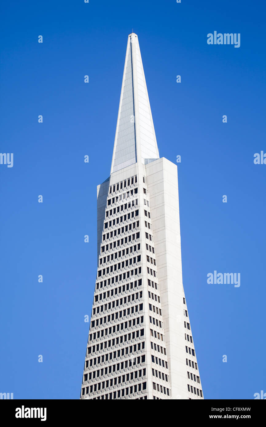 Transamerica Building, San Francisco, California, Stati Uniti d'America Foto Stock
