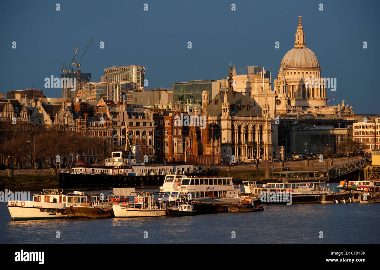 London skyline della città Foto Stock