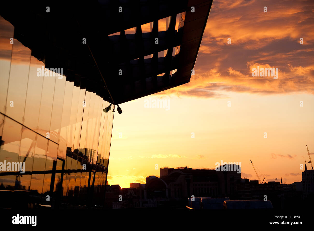 Oxo tower ristorante a Londra in Inghilterra Foto Stock