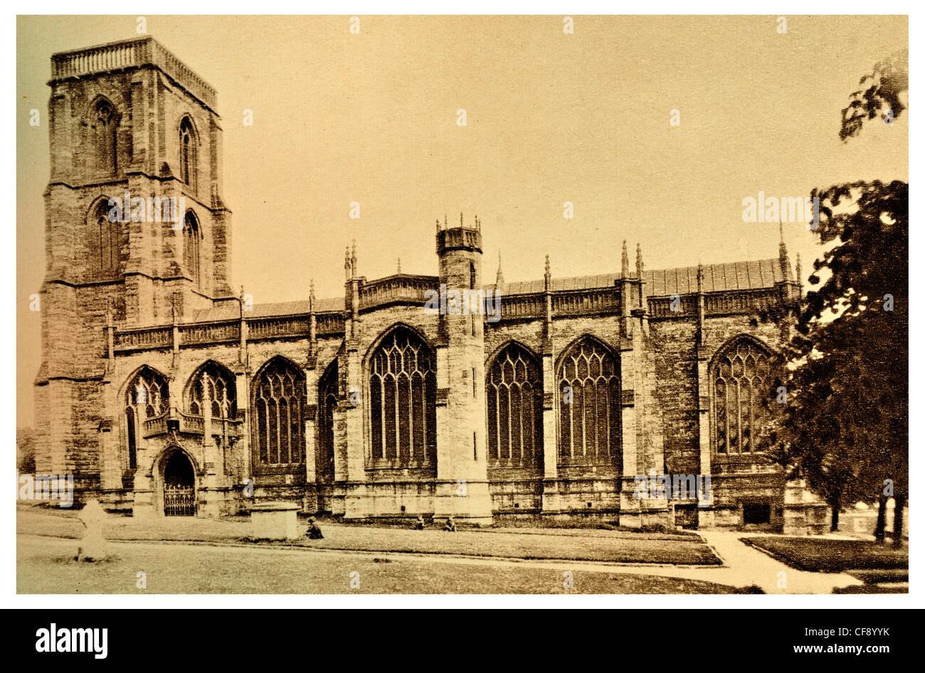 Yeovil Chiesa Parrocchiale Somerset South West England Europa REGNO UNITO TURISMO Foto Stock
