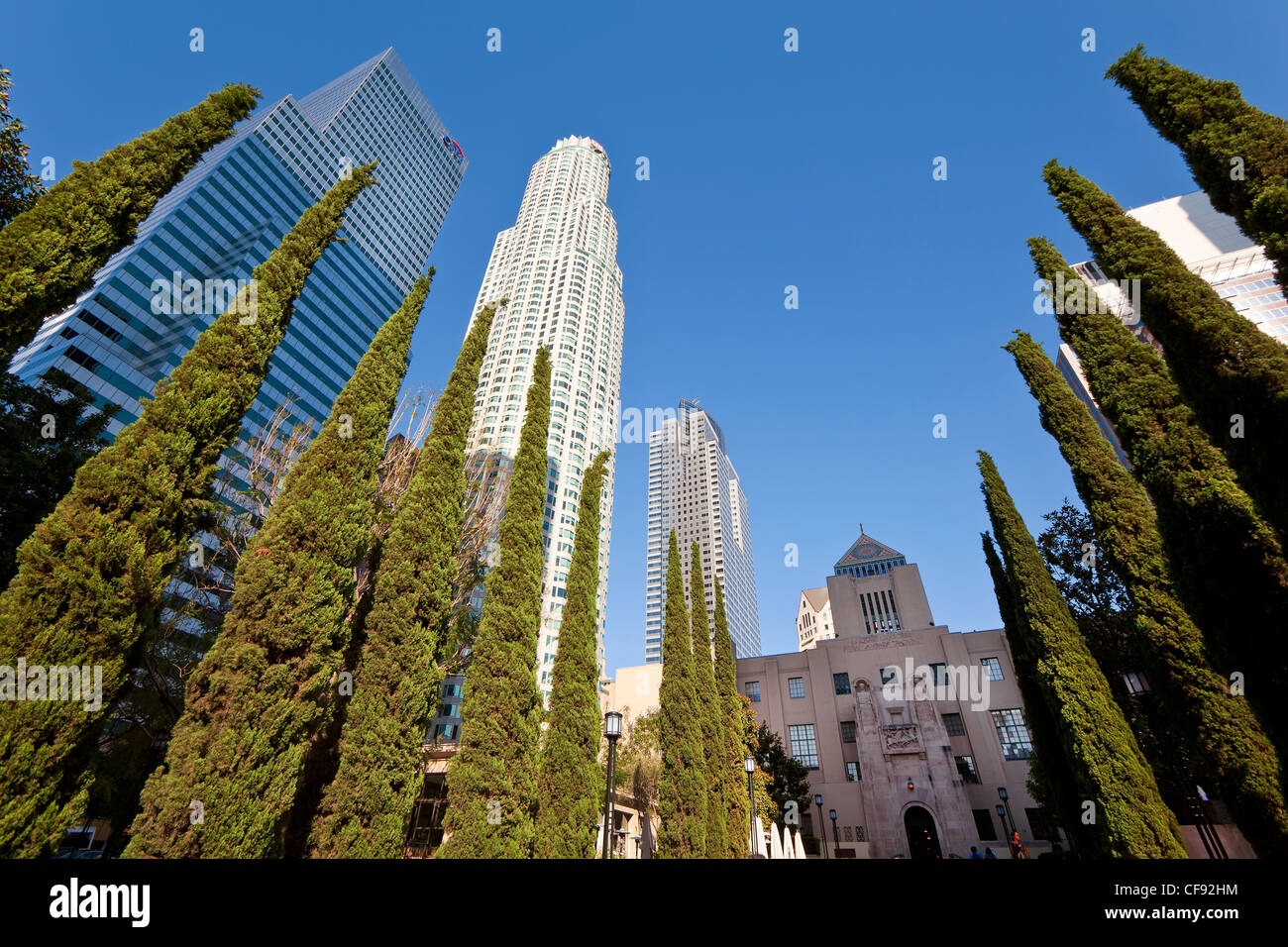 Gli Stati Uniti, California, Los Angeles, Downtown Foto Stock