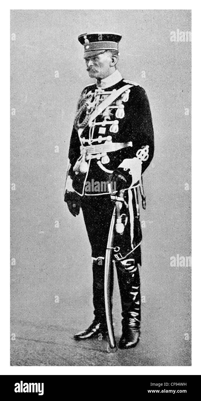 Generale Anton Ludwig August von Mackensen soldato tedesco e il maresciallo di campo Foto Stock