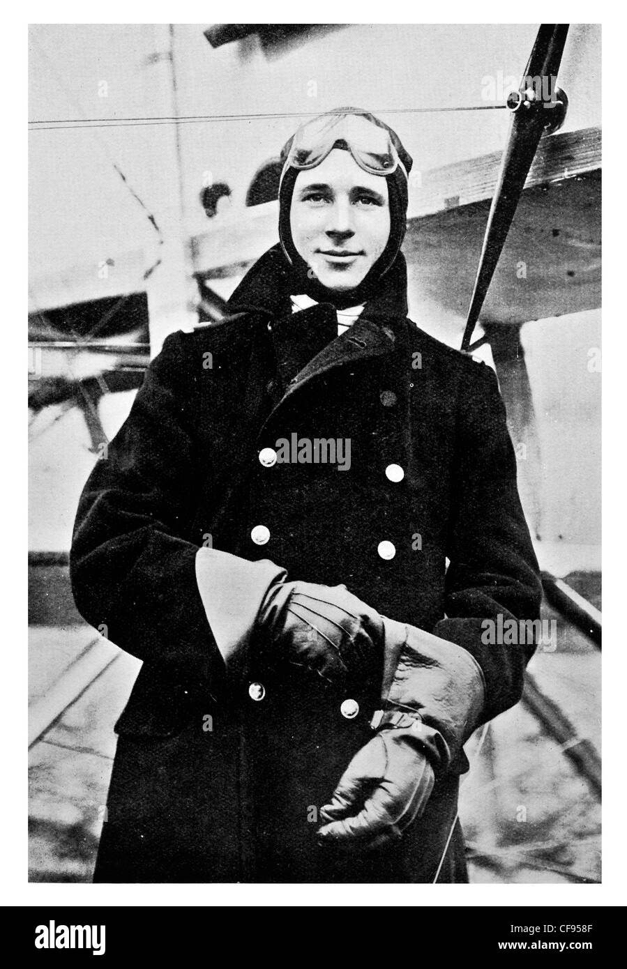 Lieut Reginald Alexander John Warneford, VC Royal Naval Air Service (RNA) ufficiale che ha ricevuto la Victoria Cross, Foto Stock