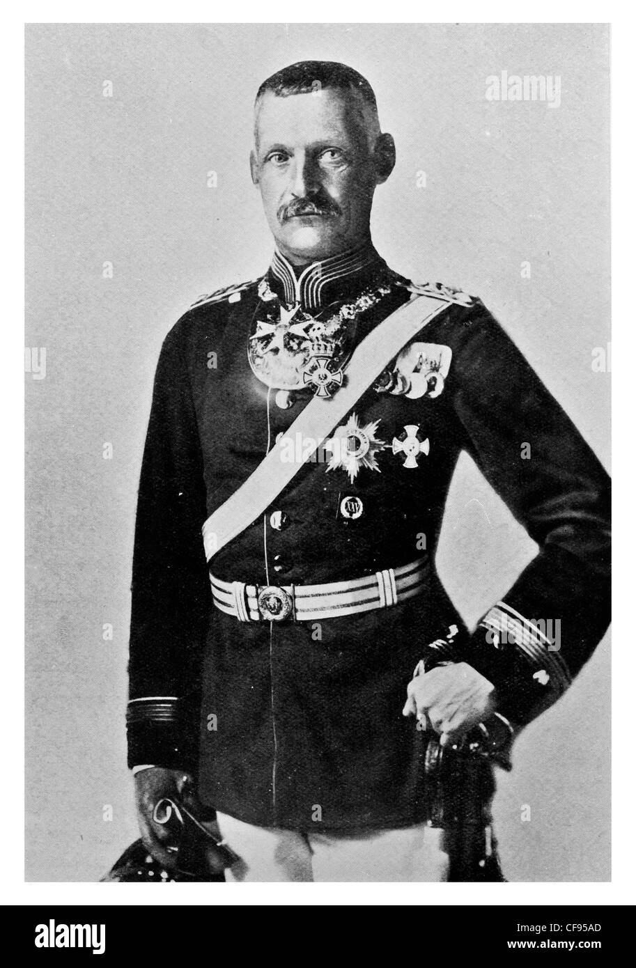 Rupprecht o Rupert, ultimo principe della corona di Baviera Baviera di Sua Altezza Reale Maria Luitpold Ferdinando, Baviera, duca Francon Foto Stock