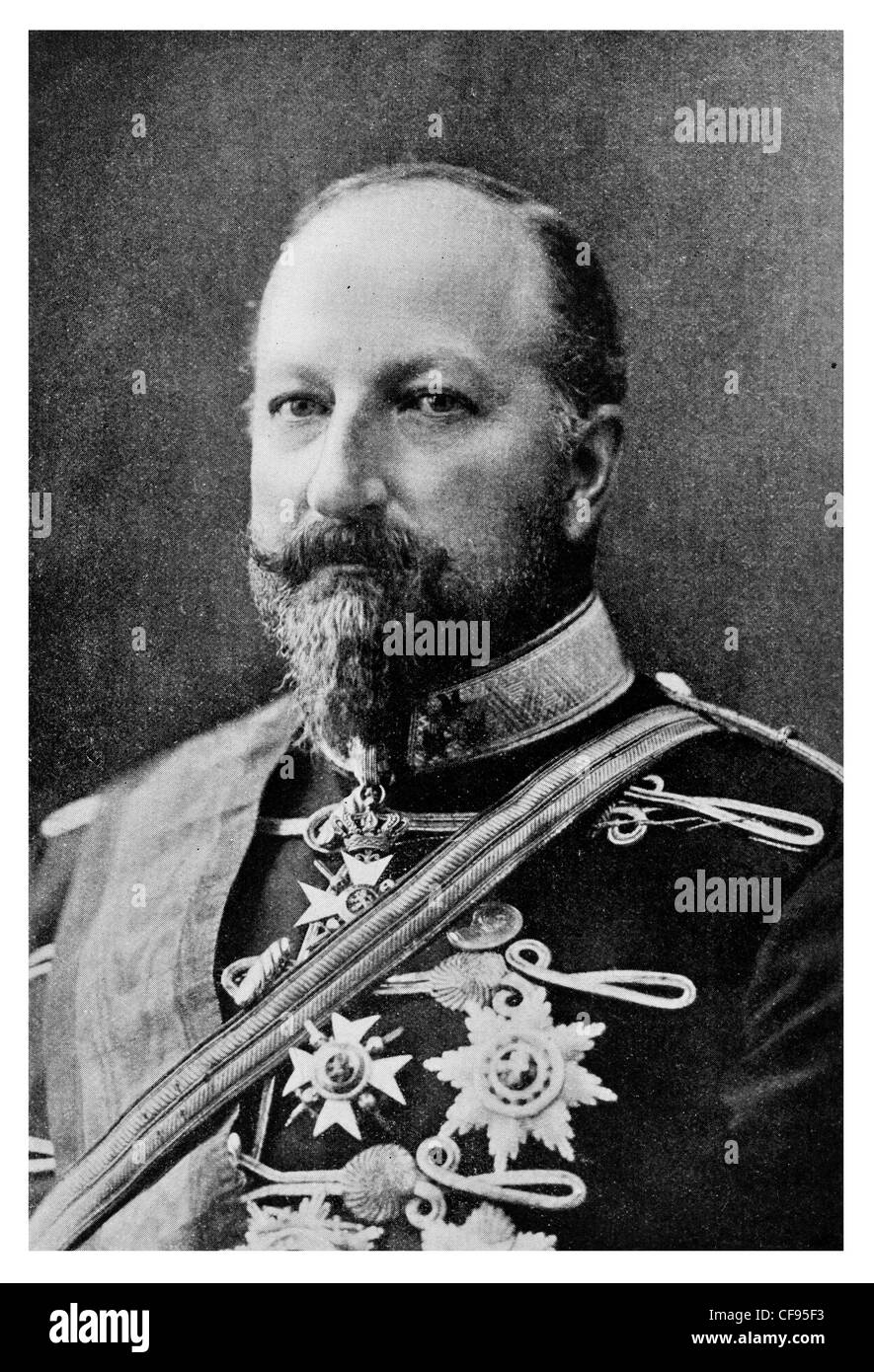 Ferdinando I Tsar Bulgaria 1861 1948 il Principe Ferdinando Massimiliano Karl Leopoldo Maria Saxe-Coburg Gotha Foto Stock