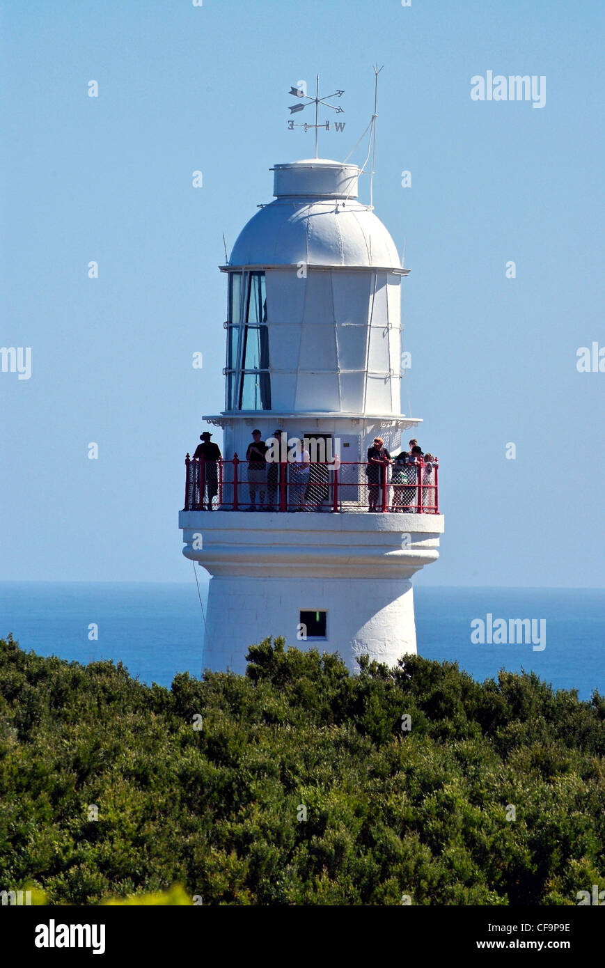 Australia, Victoria, Great Ocean Road, Cape Otway faro a guardia della Bass Strait Foto Stock