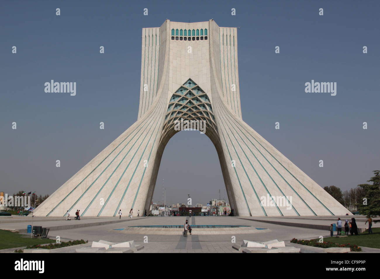 Torre Azadi Tehran Iran Foto Stock